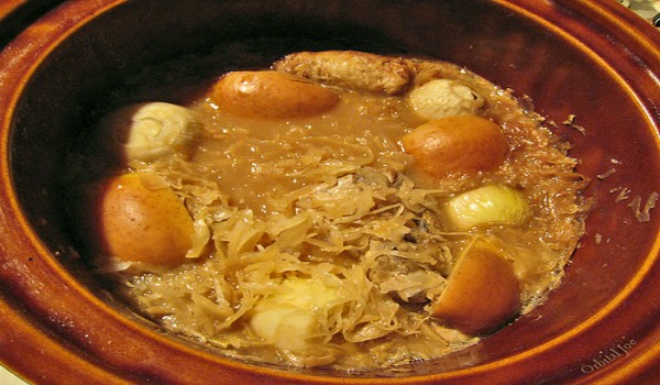 Polish Crock Pot Sauerkraut