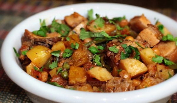 Pork Stew and Peas