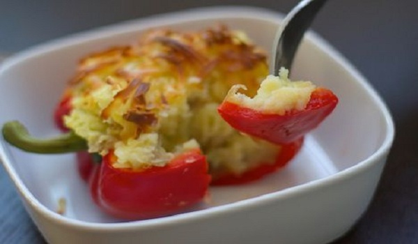 Potato Stuffed Peppers