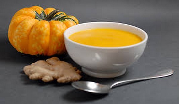 Pumpkin Soup with Ginger