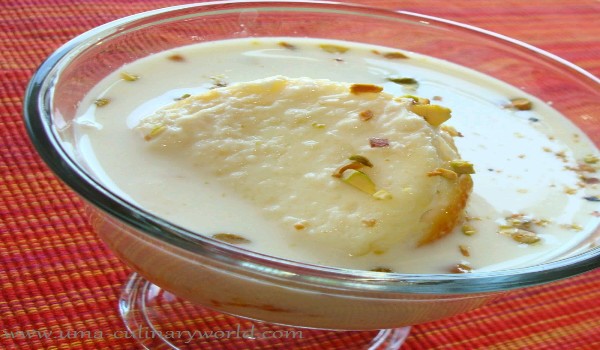 Rasmalai  Ricotta Cheese