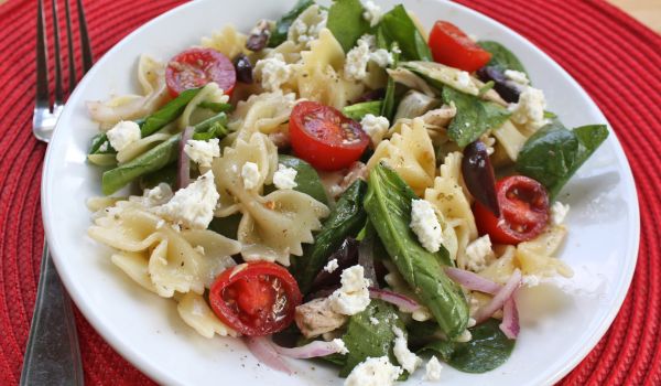 Red Onion Tomato And Pasta Salad Recipe