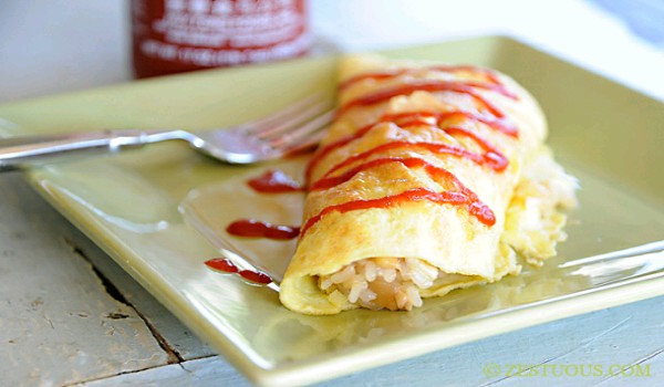 Rice Omelet Recipe