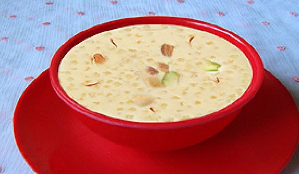 Sabudane Ki Kheer Recipe