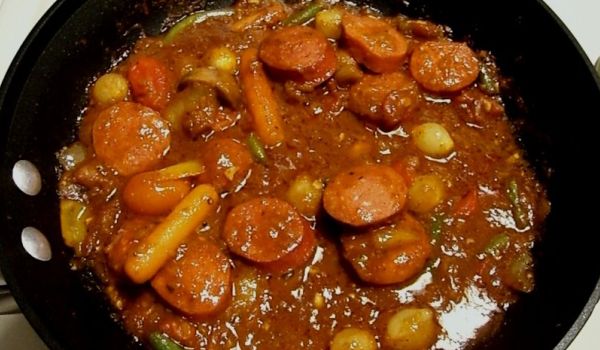 Sausage Curry Sausage Curry