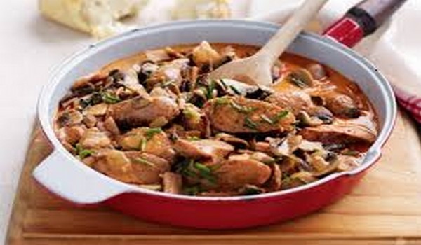 Sausage Stroganoff