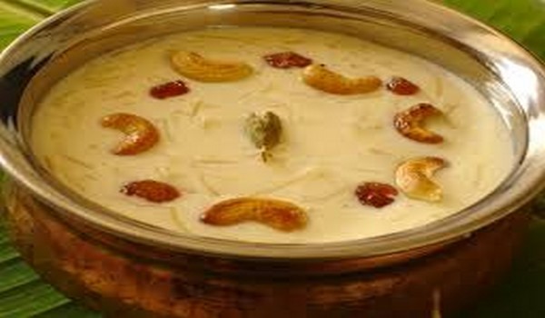 Semiya Payasam Recipe