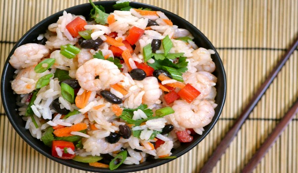 Shrimp Rice Salad