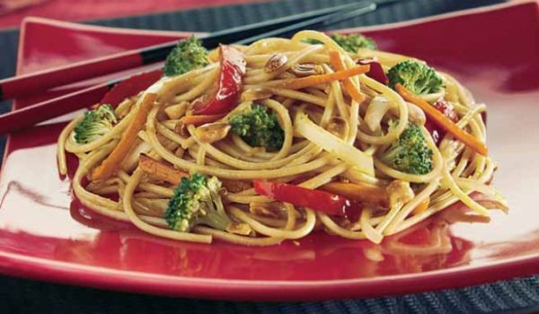 Spaghetti Stir Fry Recipe