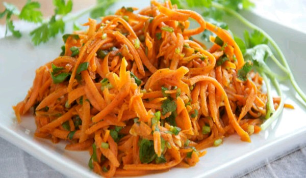 Spicy Carrot Salad Recipe