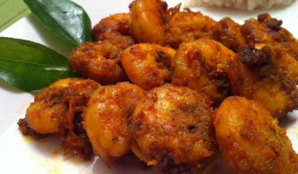 Spicy Prawn Masala