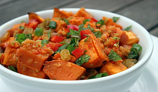 Spicy Sweet Potato Salad