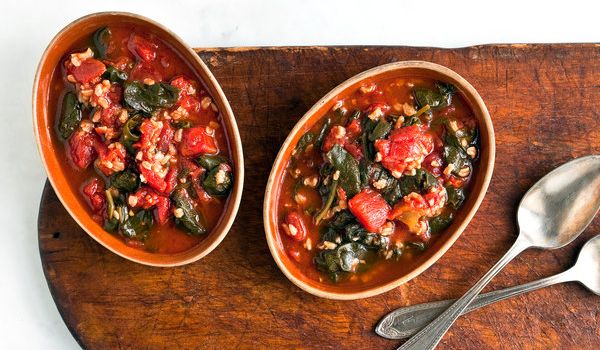 Spinach & Tomato Rice