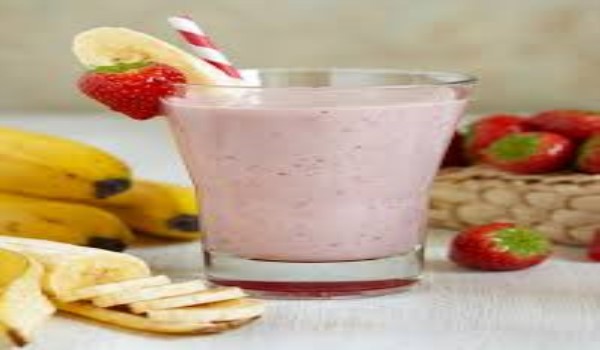 Strawberry Banana Milkshake Recipe