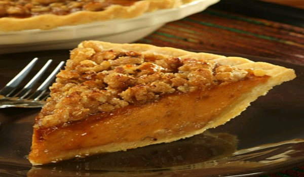 Vanilla Walnut Pumpkin Pie