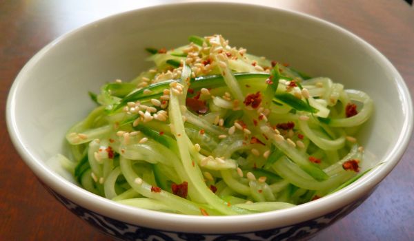 Vinegar Cucumber Salad