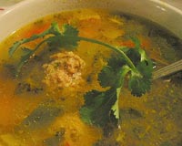 Albondigas soup