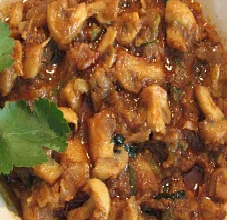 Andhra Mushroom Curry