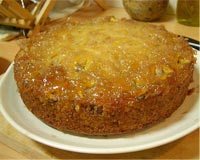 Banana Upside Down Cake Recipe