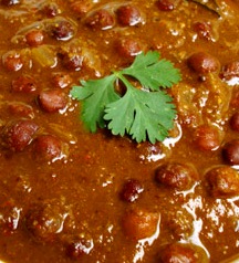 Black Channa Curry