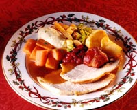 Cranberry Orange Stuffed Turkey