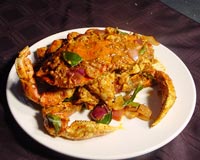 Dry Masala Crabs