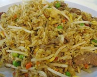 Fried Rice with Sprouts