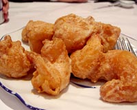 Golden Fried Prawns