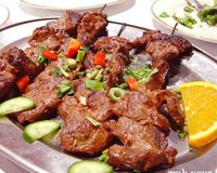 Lamb kebab