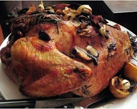 Lemon Garlic Roasted Turkey