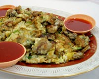 Oyster Omelette