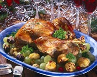 Roast Turkey With Chestnut Stuffing