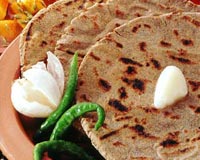 Stuffed Bajra Roti