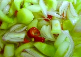 Vinegar Cucumber Salad